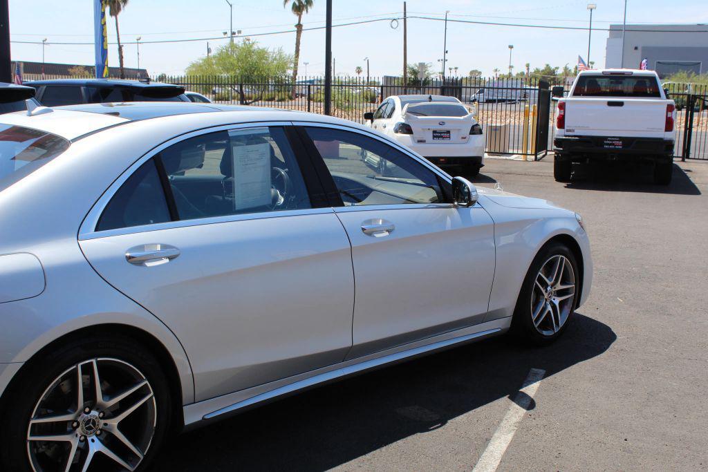 used 2018 Mercedes-Benz S-Class car, priced at $35,900