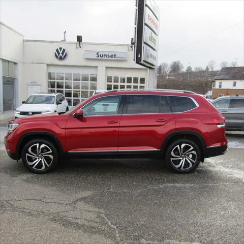 used 2021 Volkswagen Atlas car, priced at $31,998