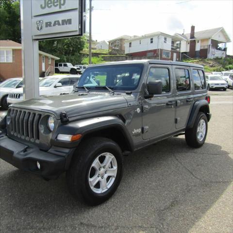 used 2021 Jeep Wrangler Unlimited car, priced at $31,998