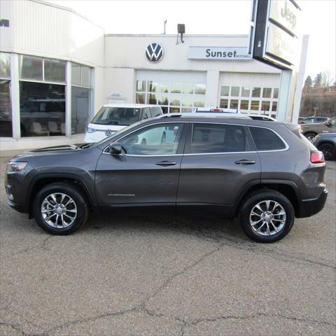 used 2021 Jeep Cherokee car, priced at $22,998