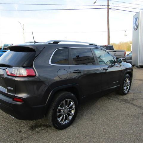 used 2021 Jeep Cherokee car, priced at $22,998