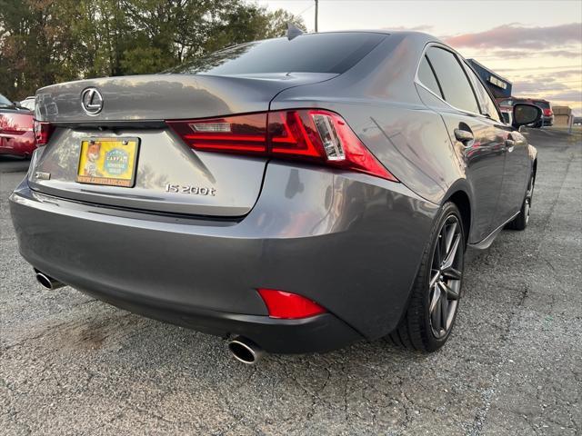 used 2016 Lexus IS 200t car, priced at $15,495