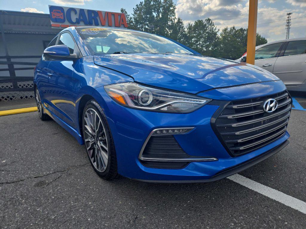 used 2018 Hyundai Elantra car, priced at $11,195
