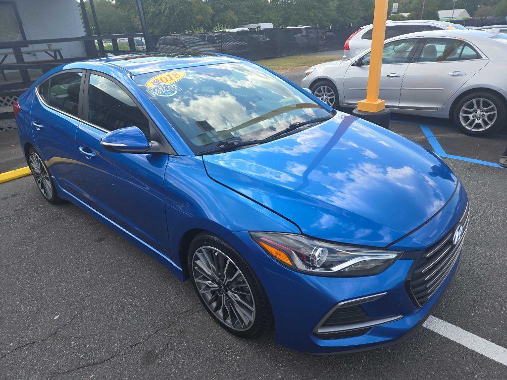 used 2018 Hyundai Elantra car, priced at $11,195