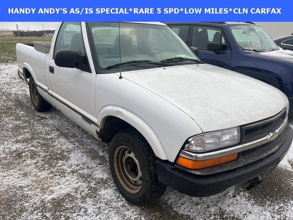 used 2002 Chevrolet S-10 car, priced at $3,994