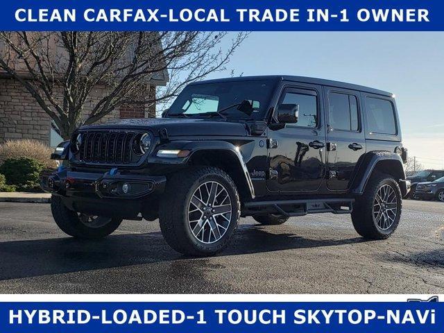 used 2024 Jeep Wrangler 4xe car, priced at $49,900