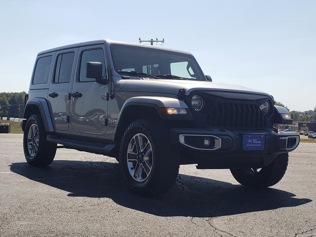 used 2018 Jeep Wrangler Unlimited car, priced at $21,692