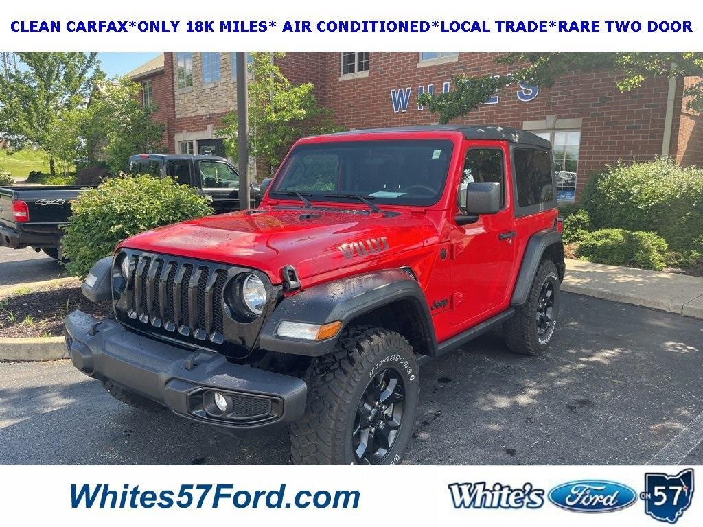 used 2021 Jeep Wrangler car, priced at $29,994