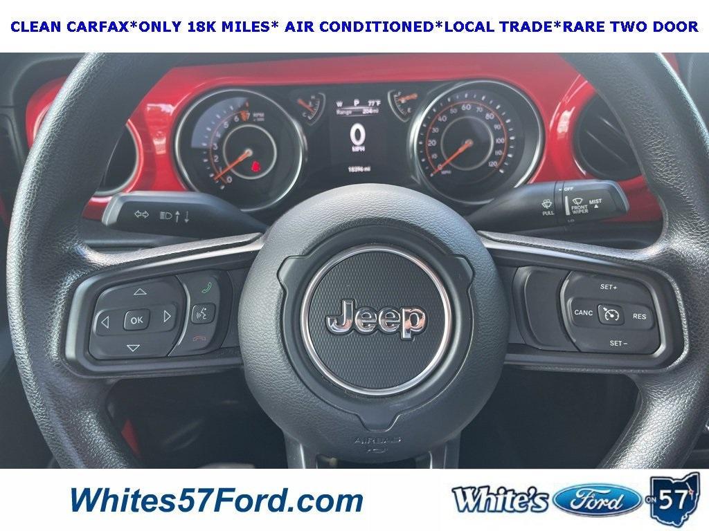 used 2021 Jeep Wrangler car, priced at $29,994