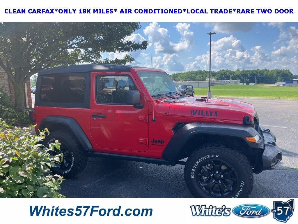 used 2021 Jeep Wrangler car, priced at $29,994