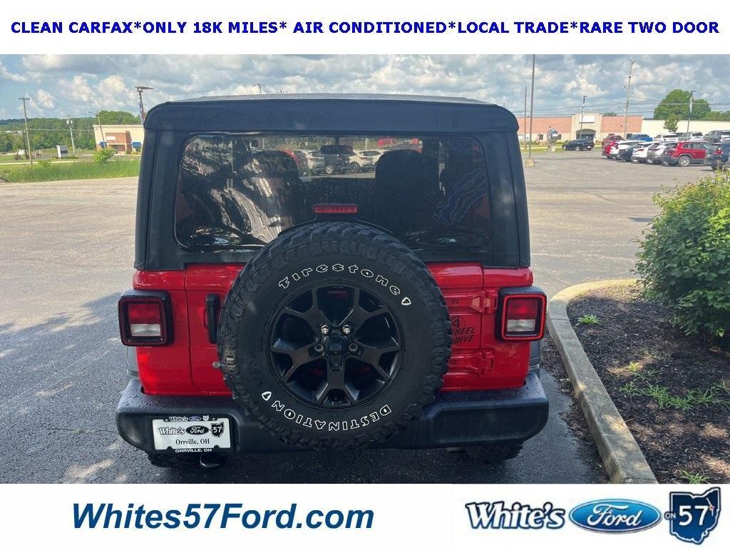 used 2021 Jeep Wrangler car, priced at $29,994