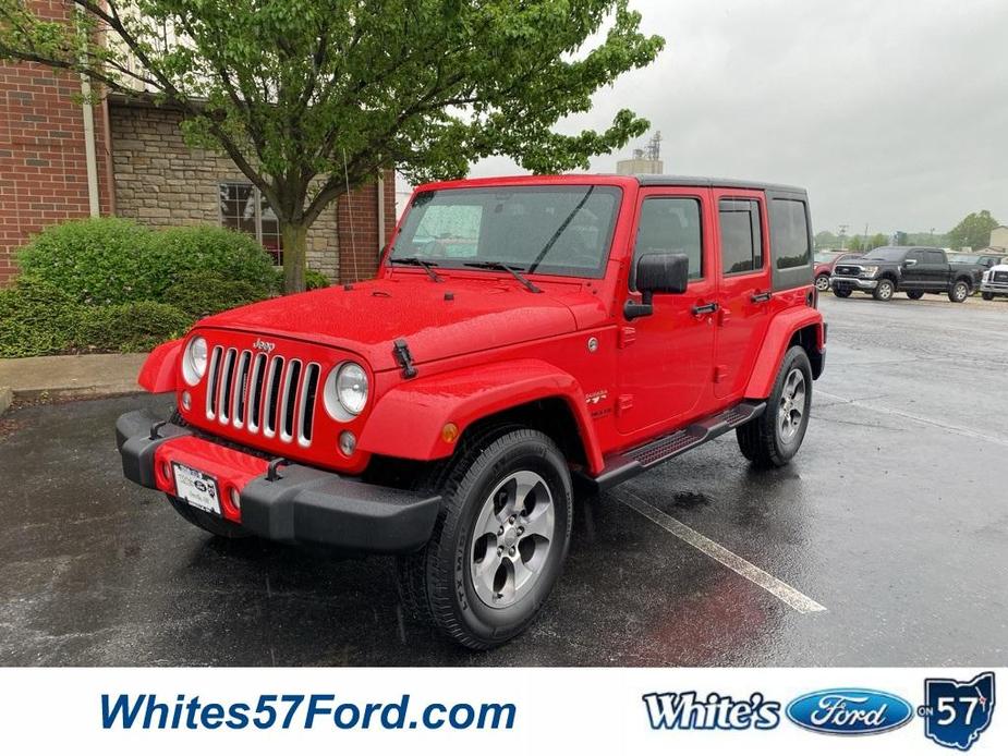 used 2016 Jeep Wrangler Unlimited car, priced at $17,359