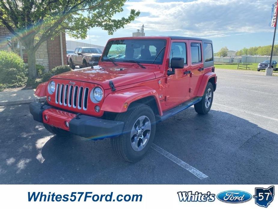 used 2016 Jeep Wrangler Unlimited car, priced at $19,693
