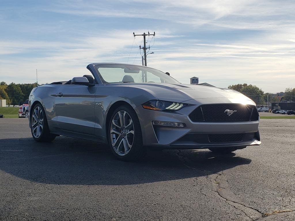 used 2021 Ford Mustang car, priced at $36,994