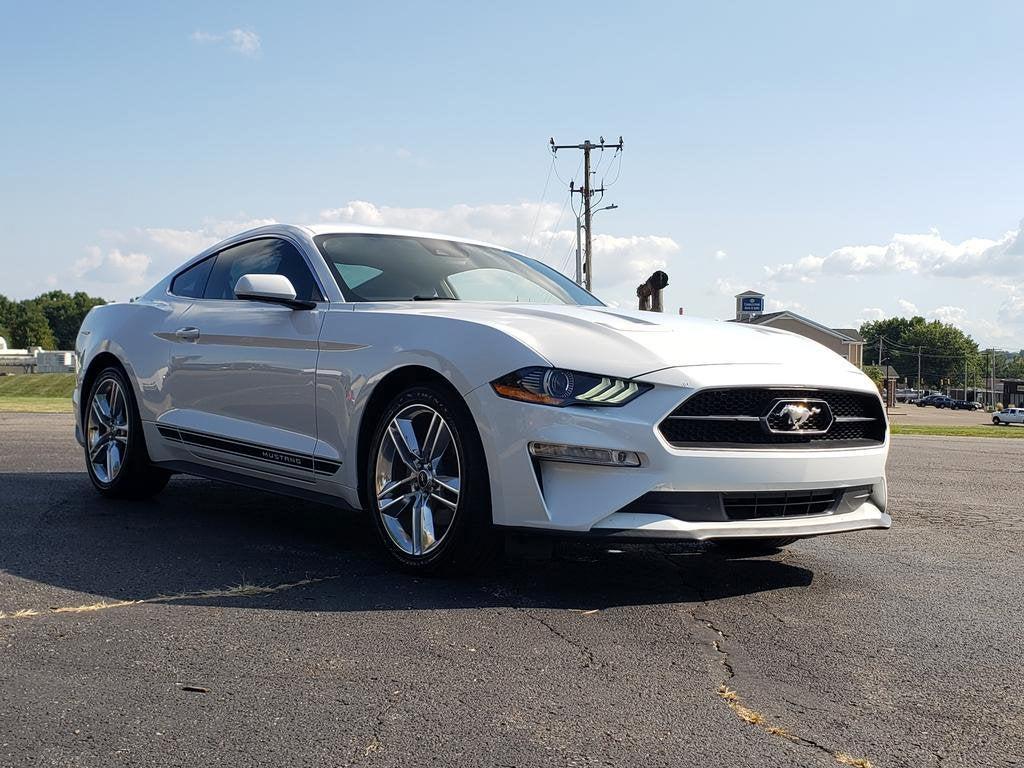 used 2021 Ford Mustang car, priced at $22,794