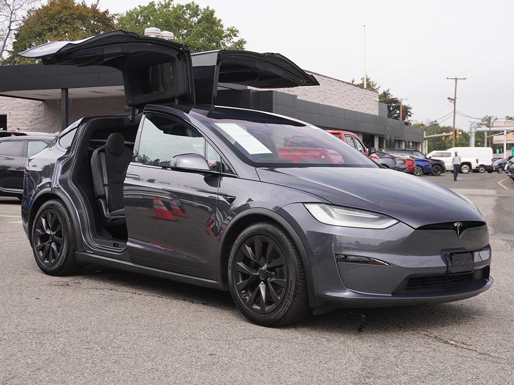 used 2022 Tesla Model X car, priced at $45,490