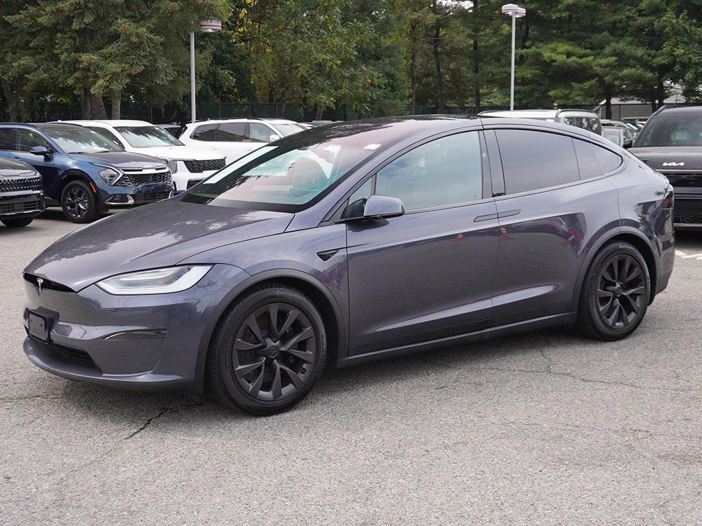 used 2022 Tesla Model X car, priced at $45,490