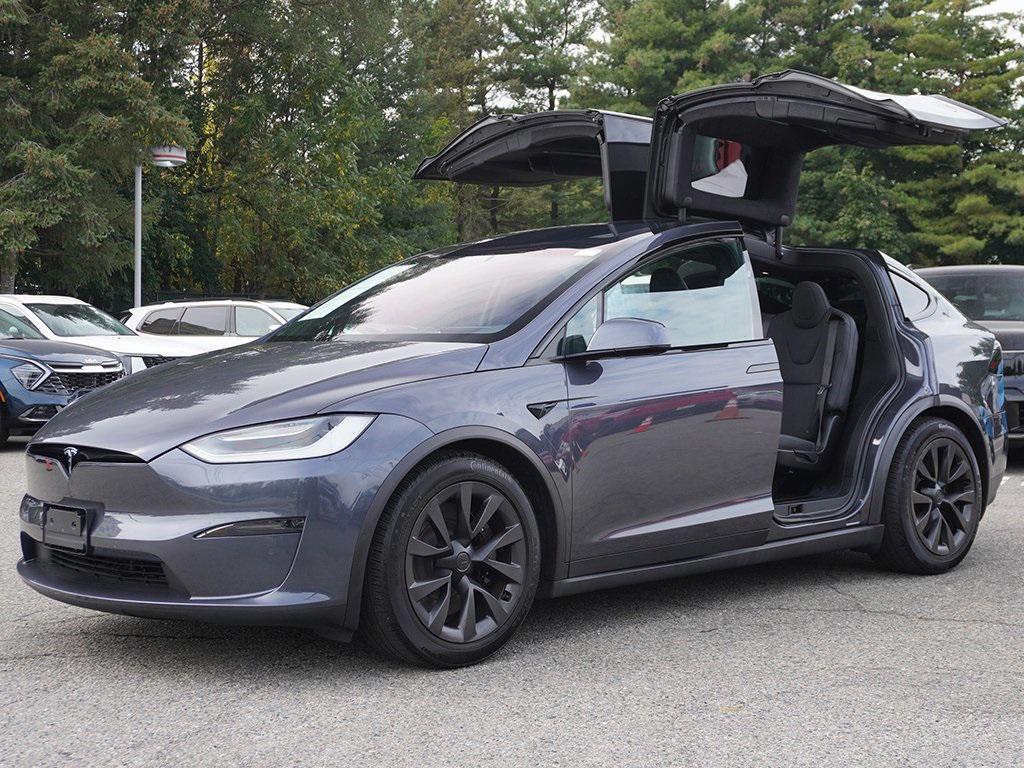 used 2022 Tesla Model X car, priced at $45,490