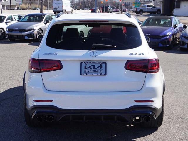 used 2021 Mercedes-Benz AMG GLC 43 car, priced at $38,490