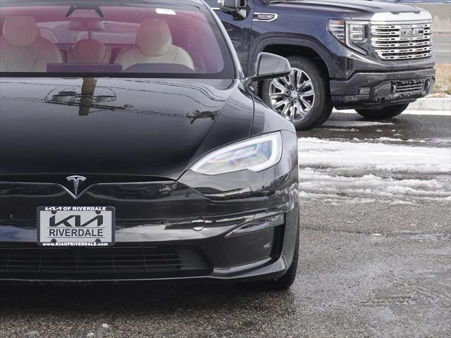 used 2021 Tesla Model S car, priced at $38,690