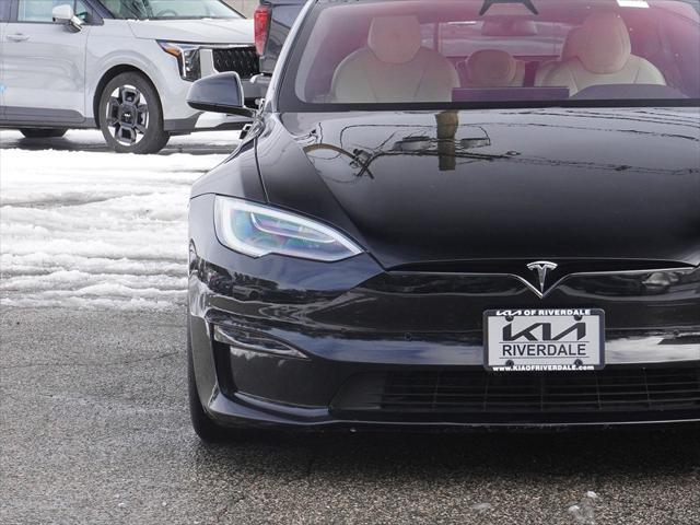 used 2021 Tesla Model S car, priced at $38,690