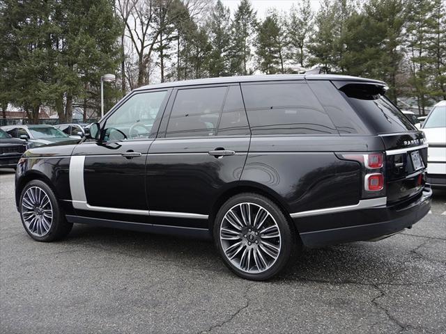 used 2021 Land Rover Range Rover car, priced at $72,000