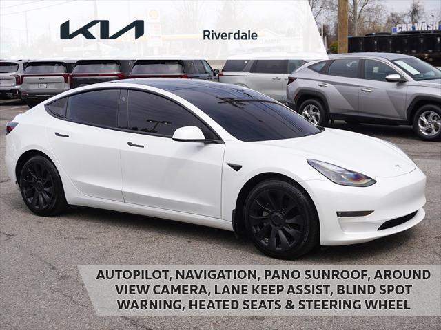used 2021 Tesla Model 3 car, priced at $19,990