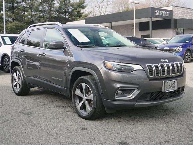 used 2021 Jeep Cherokee car, priced at $21,190