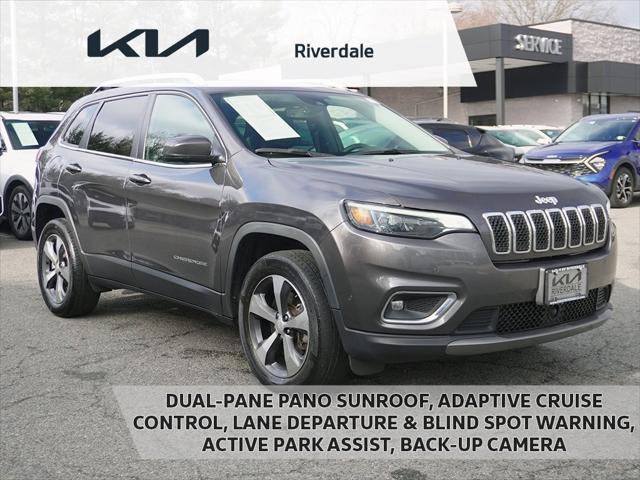 used 2021 Jeep Cherokee car, priced at $21,390