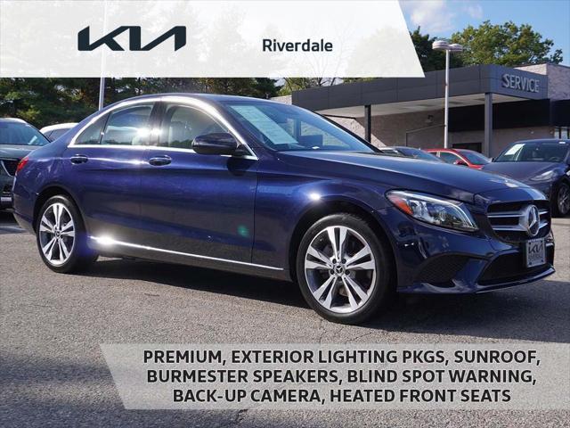 used 2021 Mercedes-Benz C-Class car, priced at $26,999