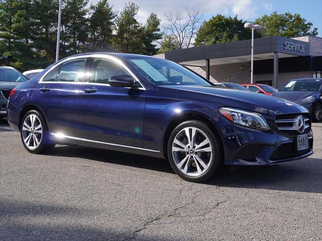 used 2021 Mercedes-Benz C-Class car, priced at $25,990