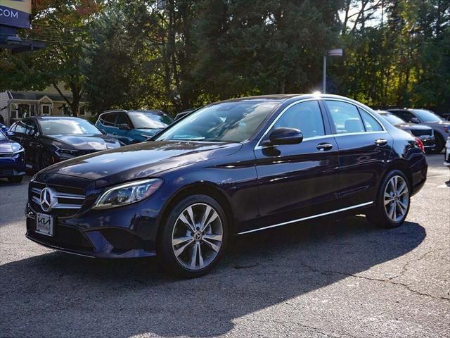 used 2021 Mercedes-Benz C-Class car, priced at $25,990