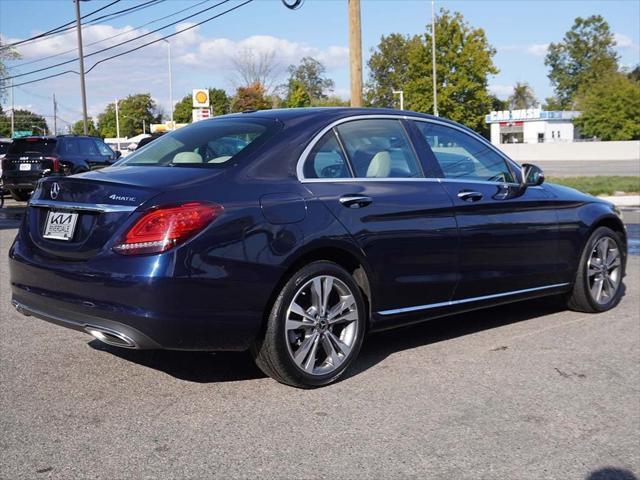 used 2021 Mercedes-Benz C-Class car, priced at $25,990