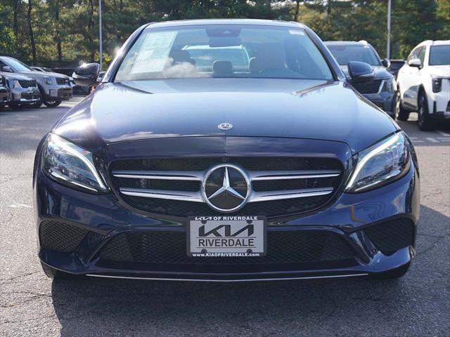 used 2021 Mercedes-Benz C-Class car, priced at $25,990