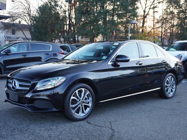 used 2018 Mercedes-Benz C-Class car, priced at $19,900