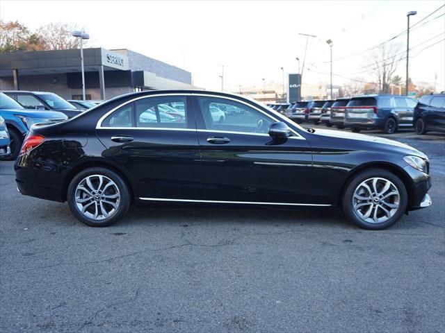 used 2018 Mercedes-Benz C-Class car, priced at $19,900