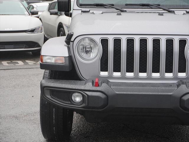 used 2020 Jeep Wrangler Unlimited car, priced at $31,390