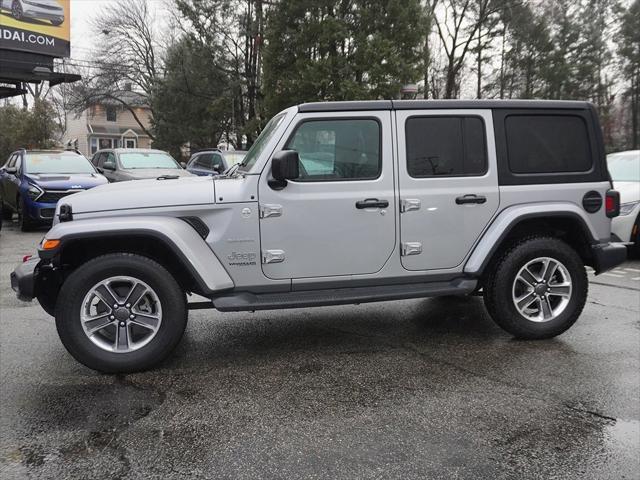 used 2020 Jeep Wrangler Unlimited car, priced at $31,390