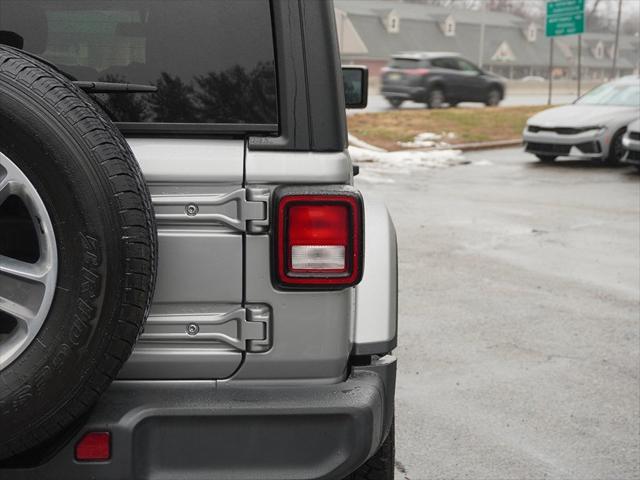 used 2020 Jeep Wrangler Unlimited car, priced at $31,390