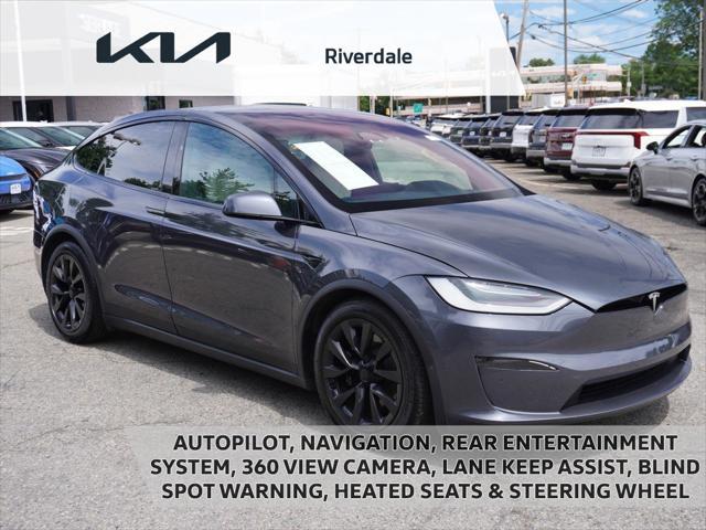 used 2022 Tesla Model X car, priced at $44,990
