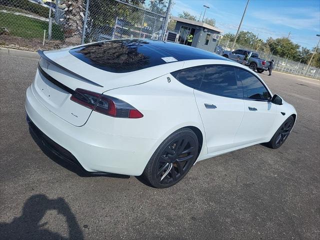 used 2022 Tesla Model S car, priced at $48,745