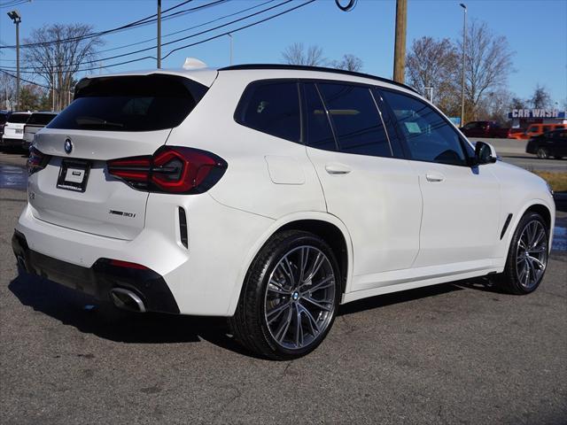 used 2022 BMW X3 car, priced at $35,495