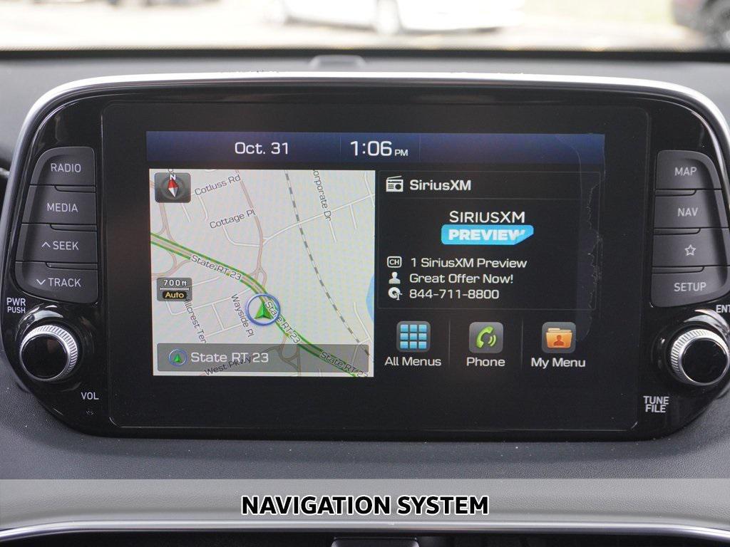 used 2019 Hyundai Santa Fe car, priced at $16,795