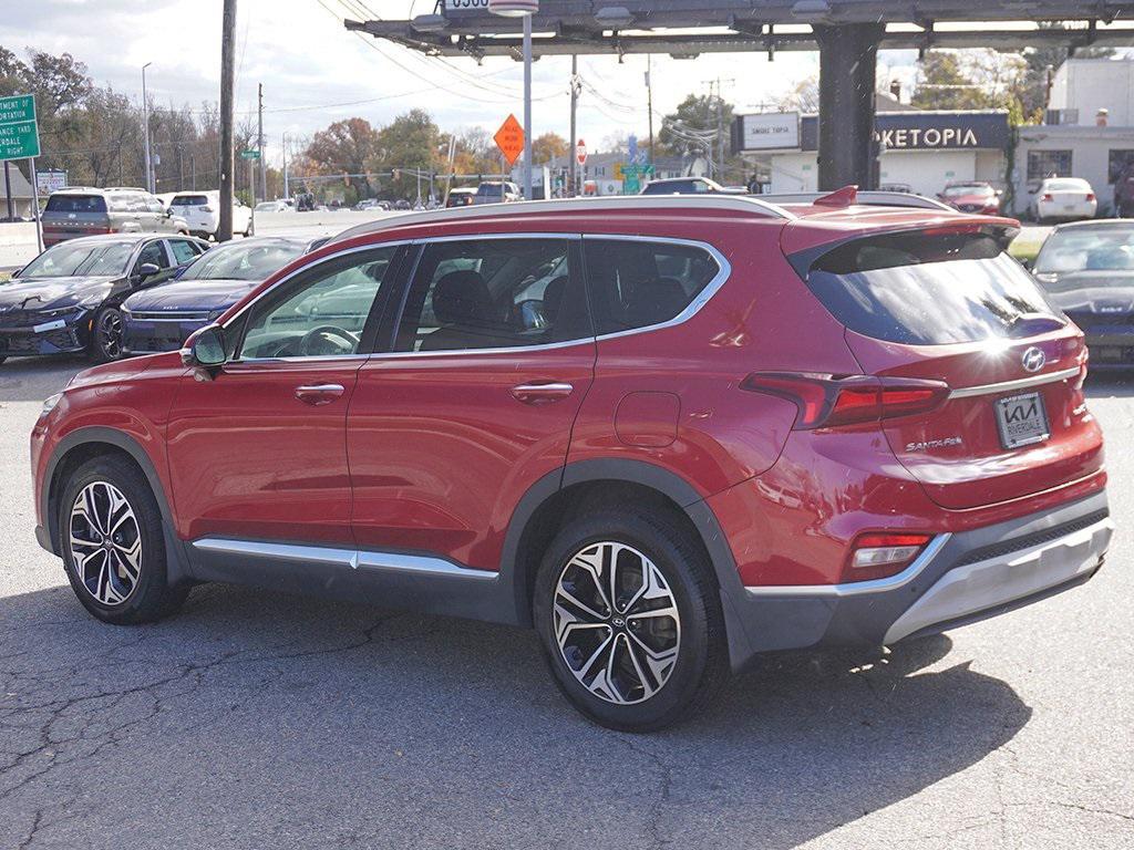 used 2019 Hyundai Santa Fe car, priced at $16,795