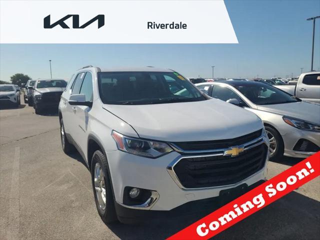 used 2021 Chevrolet Traverse car, priced at $22,490