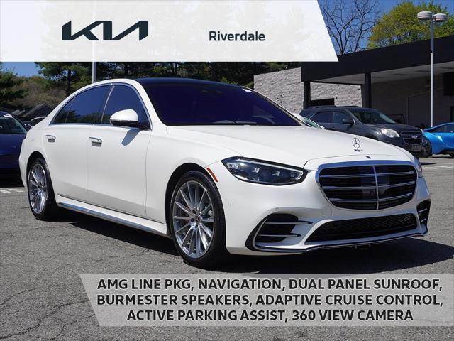 used 2022 Mercedes-Benz S-Class car, priced at $93,799