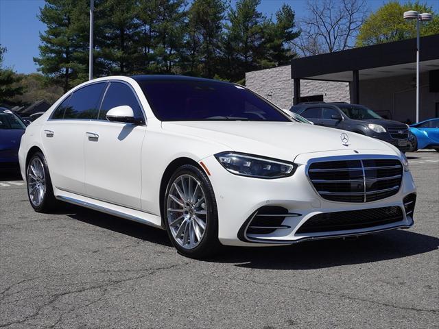 used 2022 Mercedes-Benz S-Class car, priced at $89,990