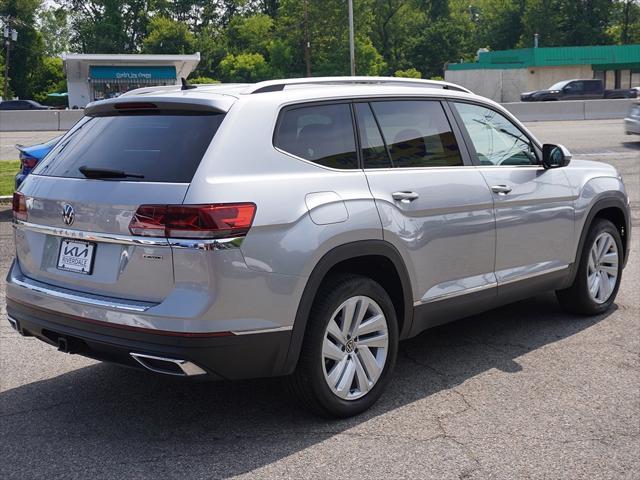 used 2021 Volkswagen Atlas car, priced at $27,490