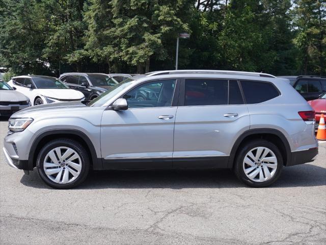 used 2021 Volkswagen Atlas car, priced at $27,490