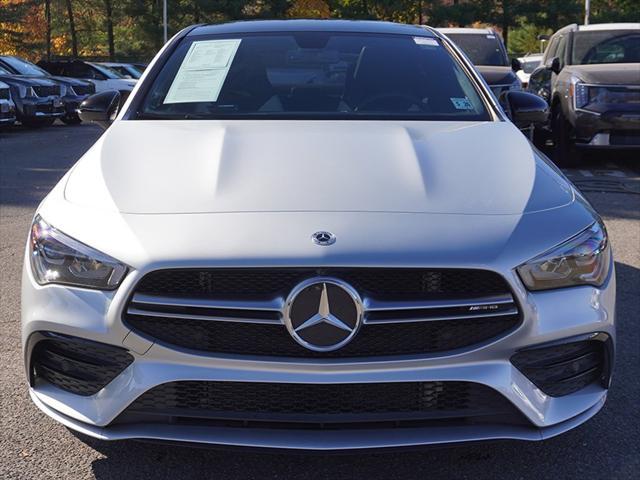 used 2021 Mercedes-Benz AMG CLA 35 car, priced at $34,999